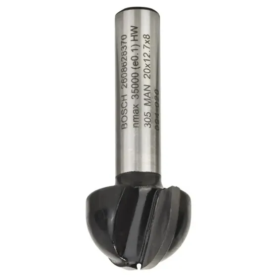 Bosch Hulkelfrser HM 8 mm 20 mm L12,4 mm R10 mm