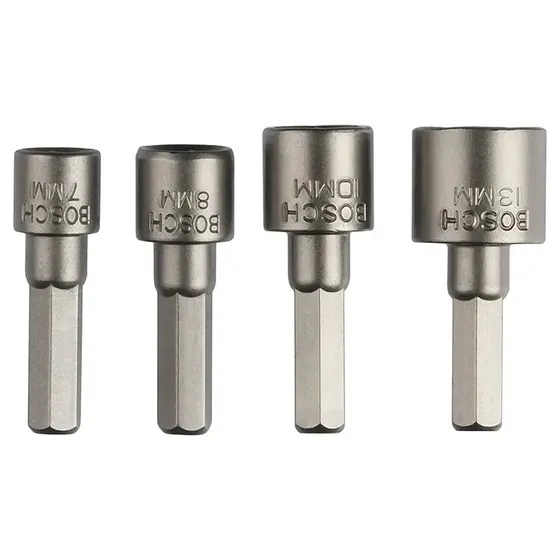Bosch Topnglest 7/8/10/13 mm, 1/4" 4 dele