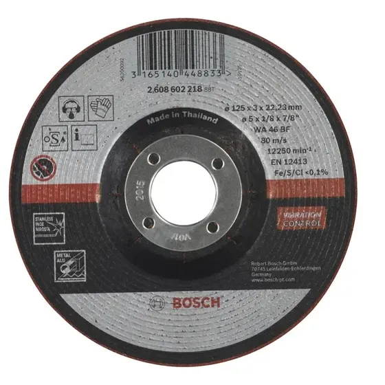 Bosch Slibeskive Semi-flex 125x30mm WA 46 BF (2608602218)
