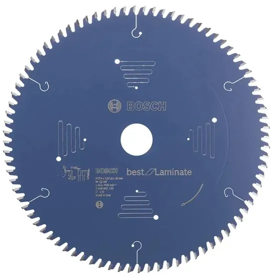 Bosch Rundsavsklinge Best for Laminate 254x2,5x30mm 84T