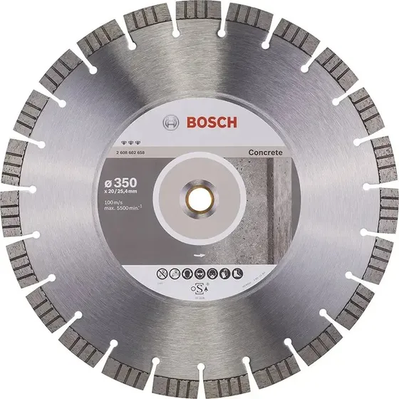 Bosch Diamantskive Best for Concrete 350x25,4 mm