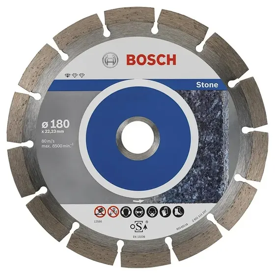 Bosch Diamantskreskive Standard for Stone 180 mm (10 stk)