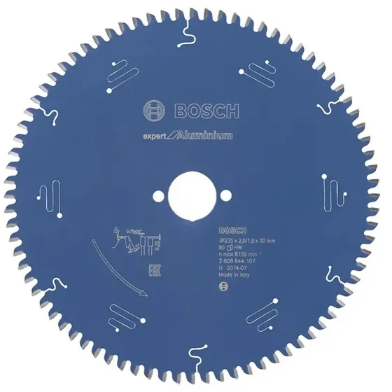 Bosch Rundsavsklinge Expert for Aluminium 235x30x2,6 mm 80T