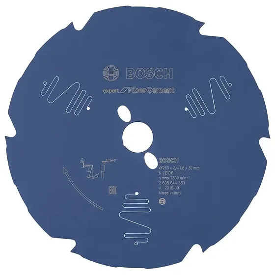 Bosch EX FC B rundsavsklinge 260x30x2,4 mm, 6 t