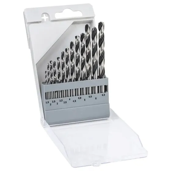Bosch HSS PointTeQ spiralbor sæt 1,5–6,5 mm, 13 stk