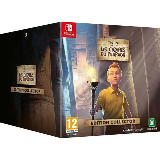 Tintin Reporter  Faraos Cigarer (Collector Edition) Nintendo Switch