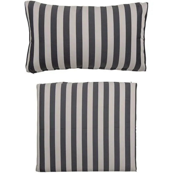 Bloomingville Mundo pudebetrksst 2 stk.  sort/hvid