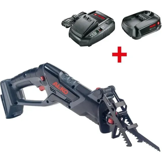AL-KO Batteri-bajonetsav PS 1815 18V inkl. batteri & lader