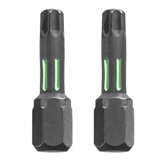 KWB Torsionsbits T15 25 mm, 2 stk. (1/4" C6.3)