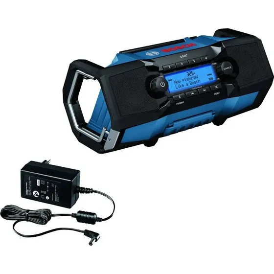 Bosch GPB 18V-2 SC radio (DAB+, Bluetooth, USB)