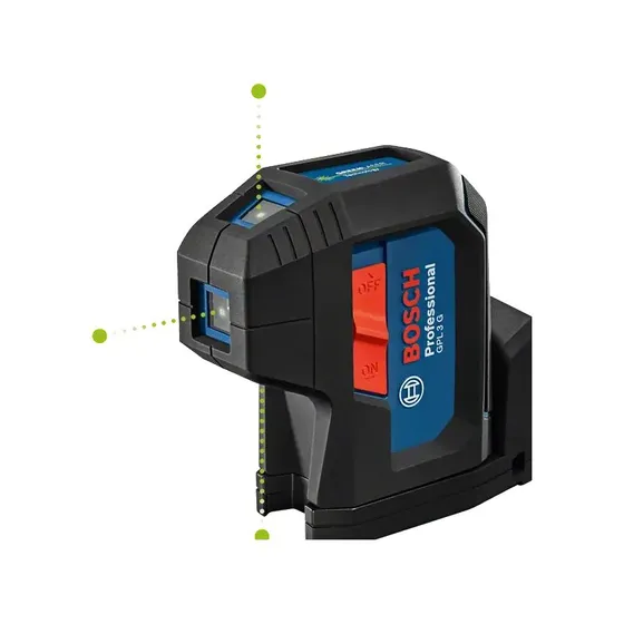 Bosch GPL 3 G Professional punktlaser (grn)