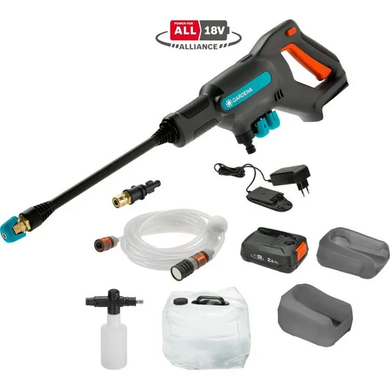 Gardena AquaClean 24/18V batteridrevet hjtryksrenser Premium 14800-31