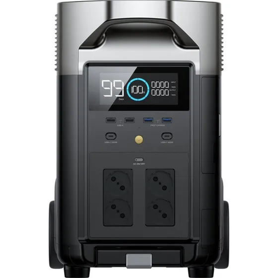 EcoFlow Delta Pro 3600Wh bærbar strømstation