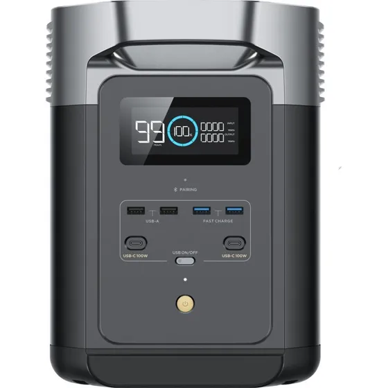 EcoFlow Delta 2 1024Wh brbar strmstation - Sort