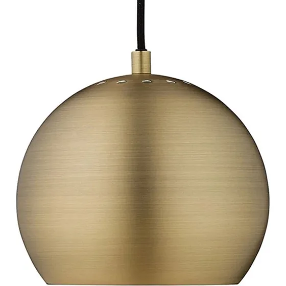 Frandsen Ball pendel Ø18 – matt antique brass