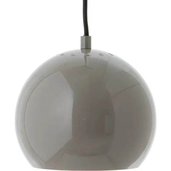 Frandsen Ball Pendel Ø18 Glossy Warm Grey
