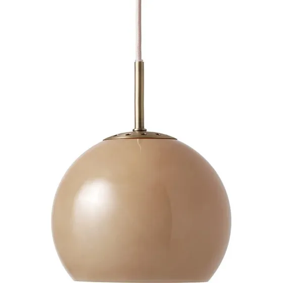 FRANDSEN Ball Glass Pendel 18 Cappuccino