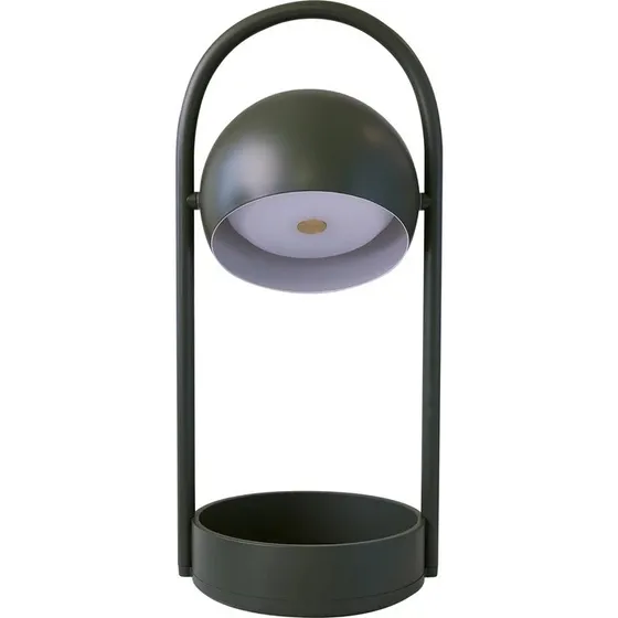 FRANDSEN Ball Portable LED-bordlampe, olivengrn (batteri)