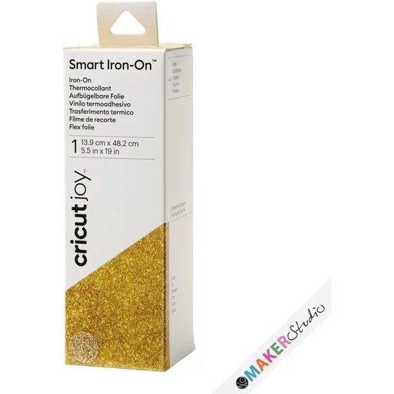 Cricut Joy Smart Iron-On Glitter 14x48 cm (Pink)