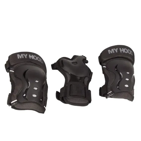 My Hood Beskyttelsessæt - Str. M (knæ, albue, håndled)