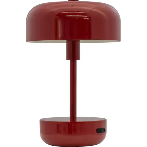 Dyberg Larsen Haipot genopladelig LED bordlampe, mrkerd