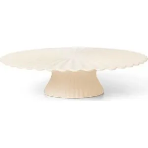 ferm LIVING Fountain kageopsats Off-white 30,5 cm