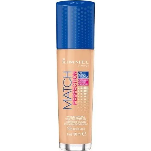 Rimmel London Match Perfection Foundation 201 Classic Beige 30 ml