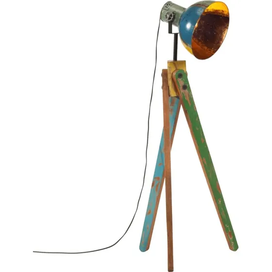 vidaXL gulvlampe 45x45x120 cm 25W E27 flerfarvet