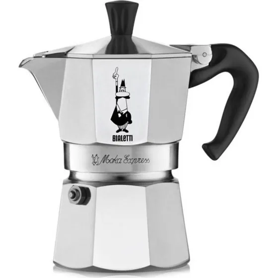 Bialetti Moka Express 3 kopper  slv