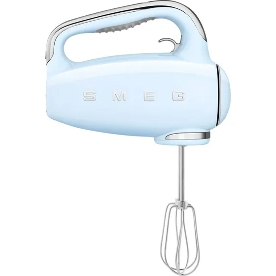 Smeg HMF01PBEU 50's håndmixer, pastelblå — 250W/9 hast.