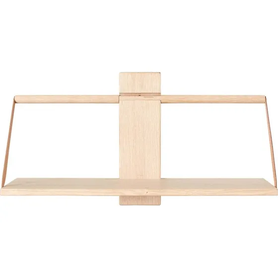 Andersen Furniture Wood Wall hylde - stor (eg)