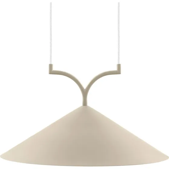 Globen Lighting Curve pendel 50 cm beige