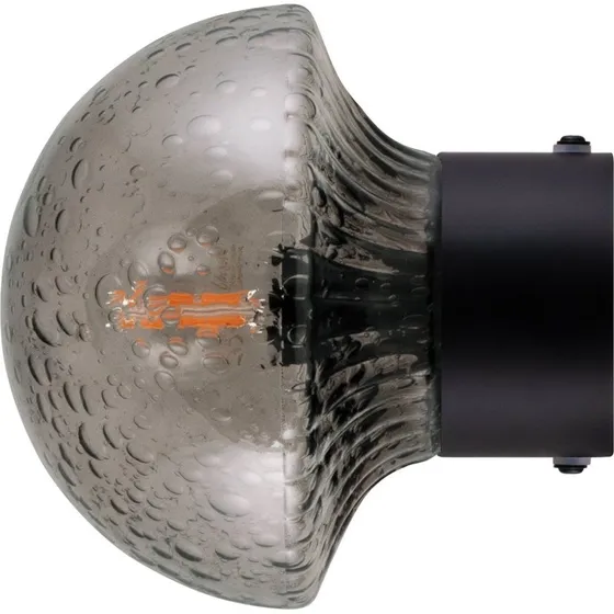 Globen Lighting Fungo 16 vg-/loftlampe 16 cm rg/sort