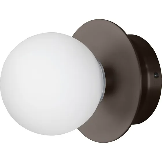 Globen Lighting Art Deco væglampe bronze/hvid (IP44)