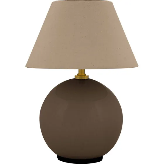 Globen Lighting Iris 16 bærbar bordlampe, mocha