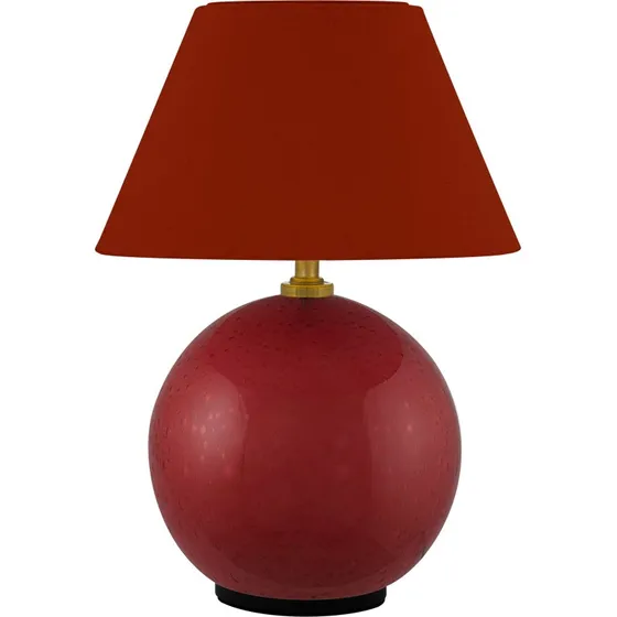 Globen Lighting Iris 16 bærbar bordlampe, bordeaux