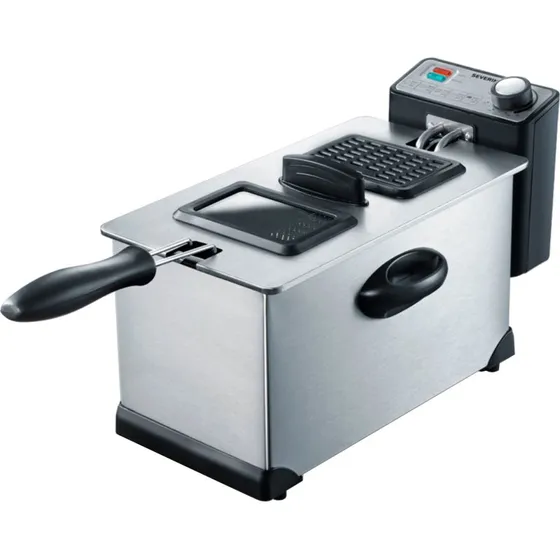 Severin FR 2431 frituregryde 3 L, rustfrit stål