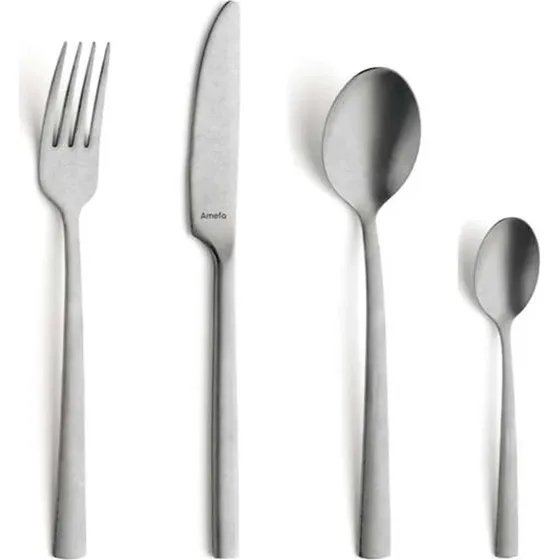 Amefa Manille bestiksæt 16 dele, vintage rustfrit stål