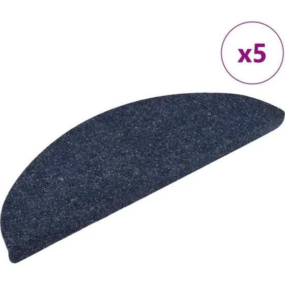 vidaXL trappemtter selvklbende 5 stk 56x17x3 cm bl