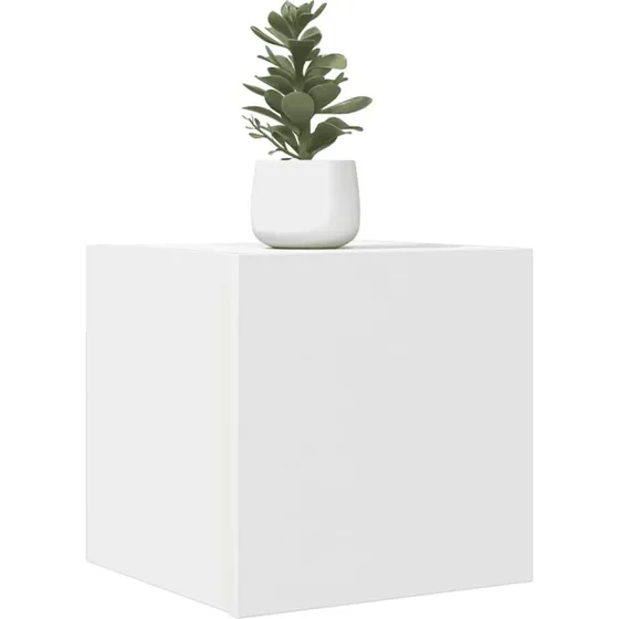 Væghængt tv-skab 30,5x30x30 cm – brun eg