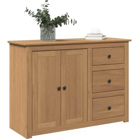 vidaXL sknk Panama 112x40x80 cm i massivt fyrretr