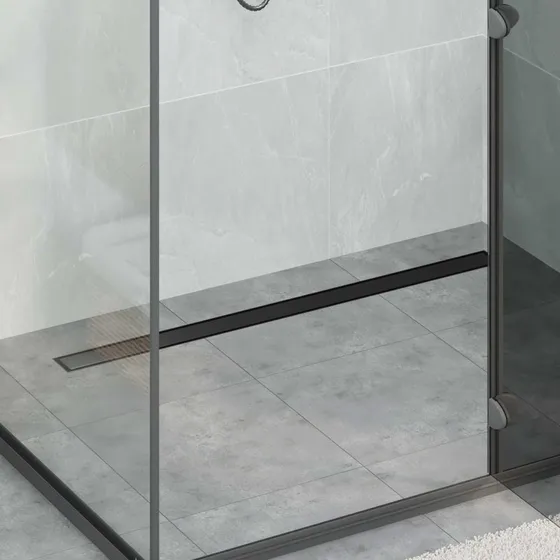 vidaXL Bruseraflb 2-i-1 360 Siphon Sort 100 cm (Rustfrit Stl 304)