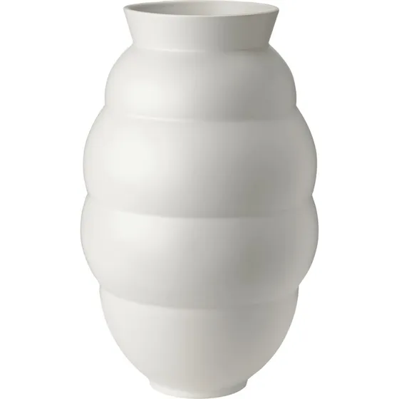 Knabstrup Tortus Archie No.5 vase 41,5 cm, hvid