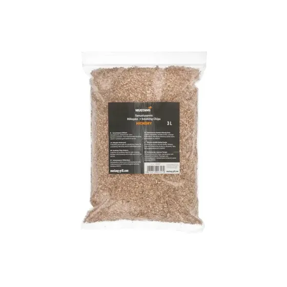 Mustang Hickory Rgchips 3 L  fin smuld til grill