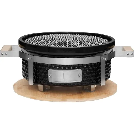 Mustang Hibachi kulgrill - keramisk bordgrill 30 cm