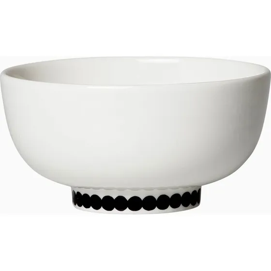 Marimekko Rsymatto skl 3 dl, sort/hvid