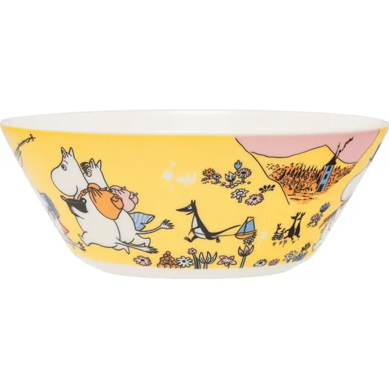 Arabia Mumi skl Familiehygge - Brneskl i porceln