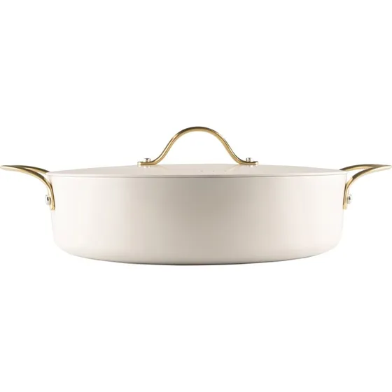 Heirol Royal Pearl gryde 28 cm (4,1 L) Hvid-guld