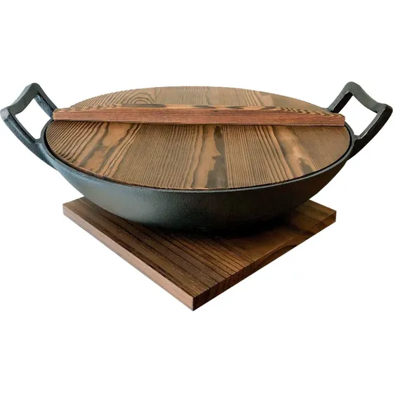 Satake Nabe wok i stbejern 36 cm