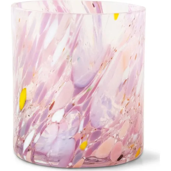 Magnor Swirl drikkeglas 35 cl, rosa